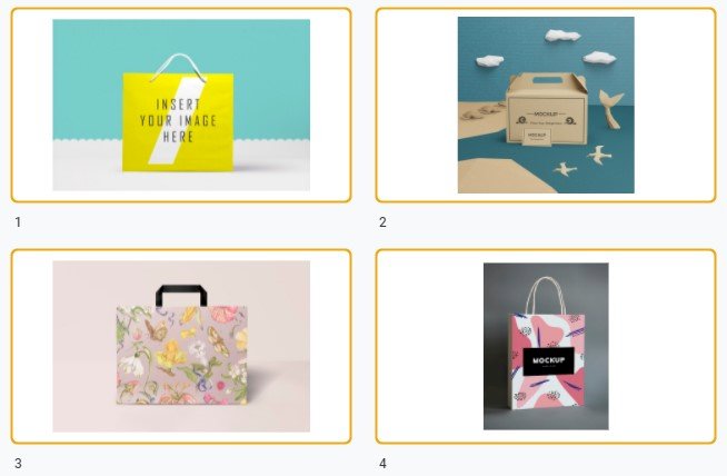 Mẫu túi giấy đựng yến sào đẹp file Vectors, AI, EPS, PSD