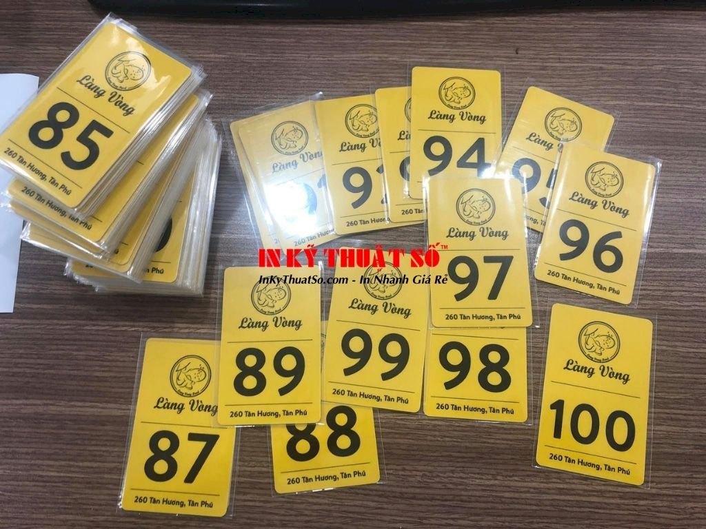 Xưởng gia công in thẻ nhựa tại công ty In Kỹ Thuật Số