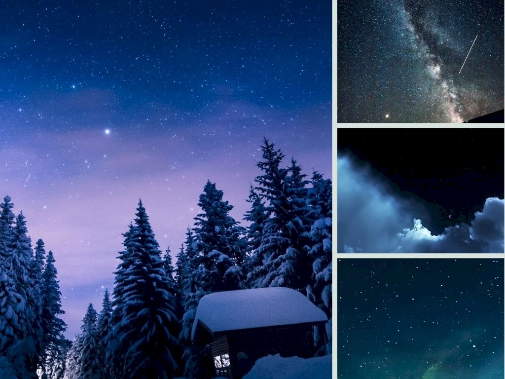 Hình ảnh] Những bầu trời đầy sao
