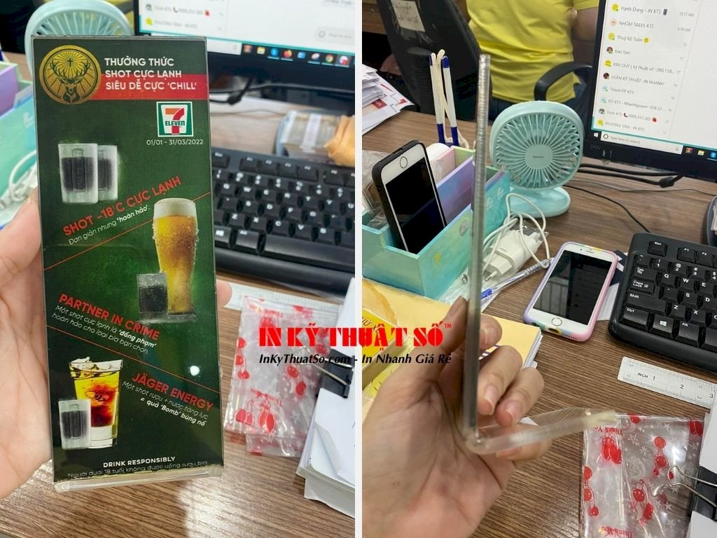 Standee mica là gì? Giá bao nhiêu? Mua ở đâu tại TPHCM?