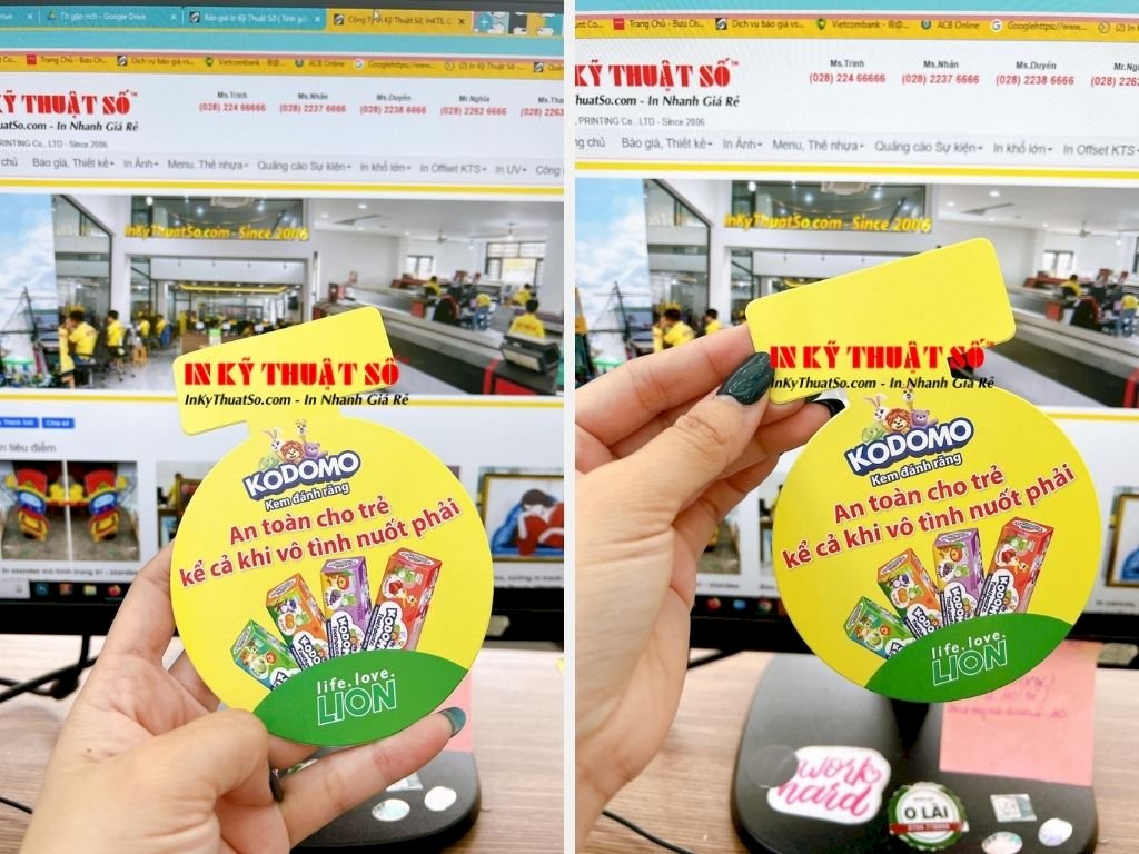 Dịch vụ in wobbler giá rẻ, in cực đẹp