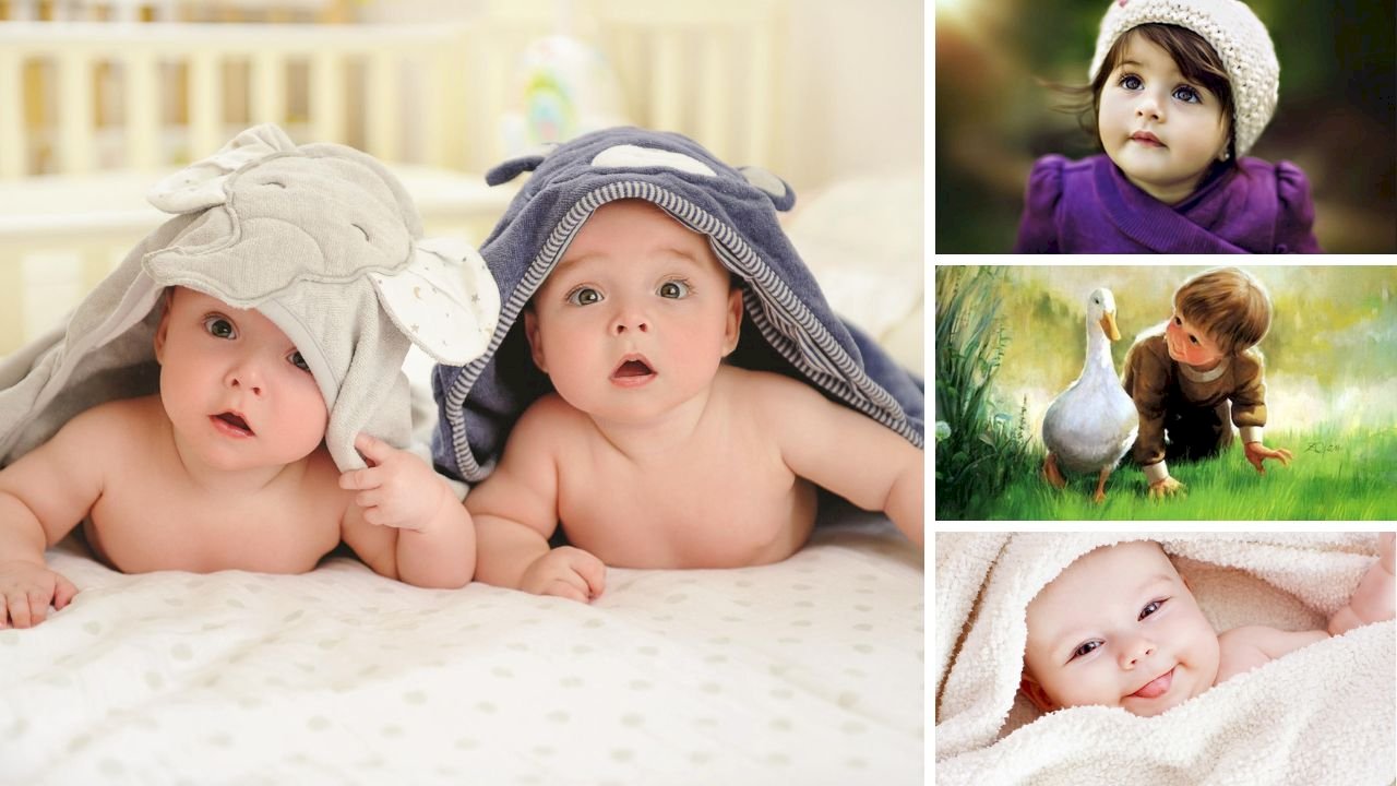 101 mẫu tranh dán tường hình em bé đẹp nhất, chất lượng cao, tải ...