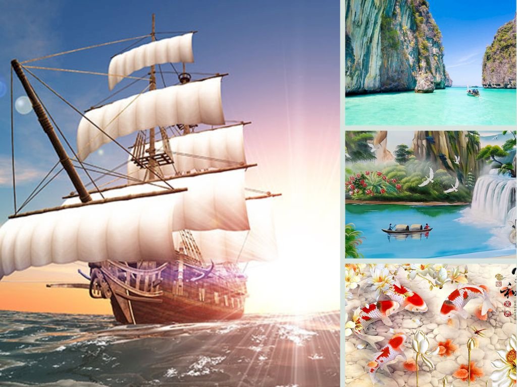 101 mẫu tranh phong cảnh cho người mệnh thủy đẹp nhất, chất lượng cao, tải miễn phí