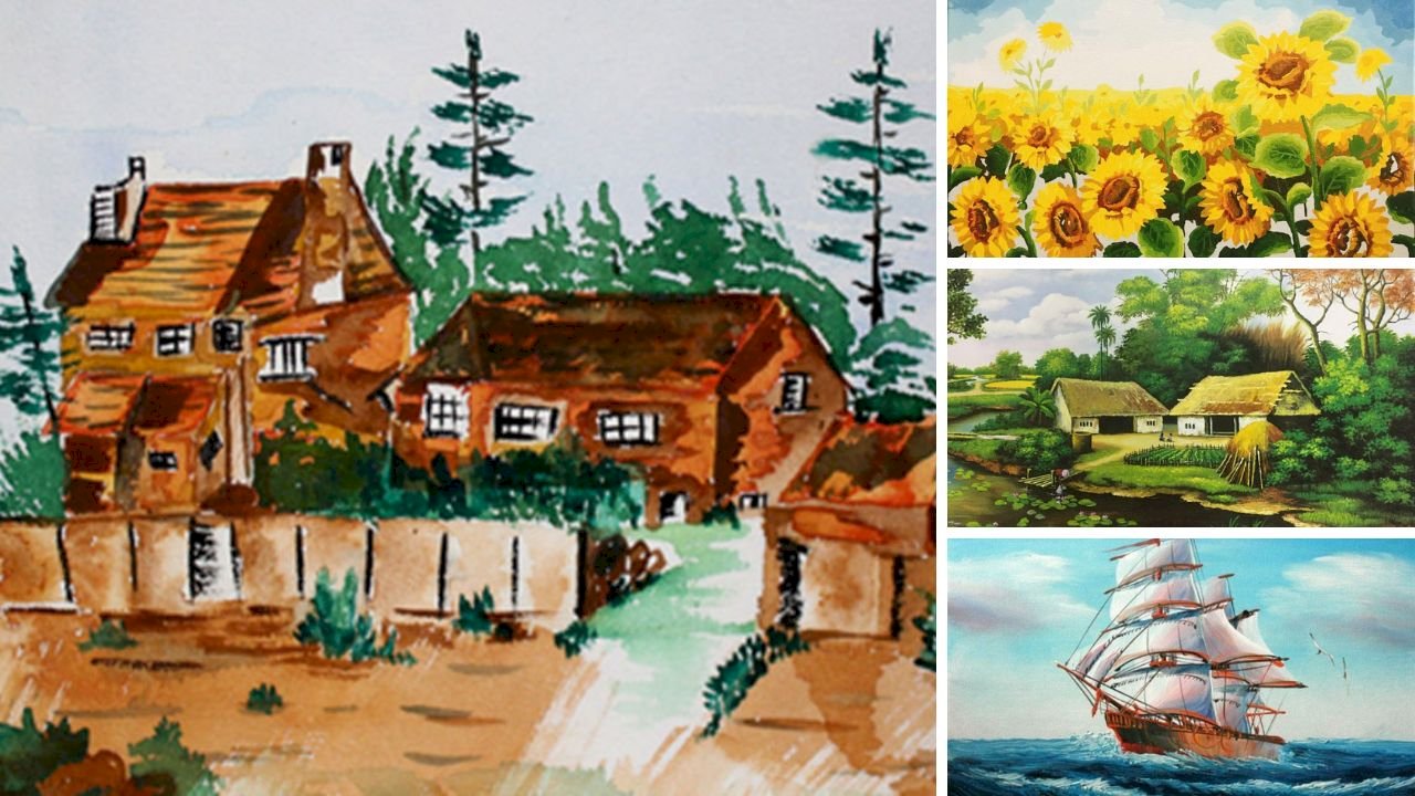 101 mẫu tranh phong cảnh cho người tuổi Dậu đẹp nhất, chất lượng cao, tải miễn phí