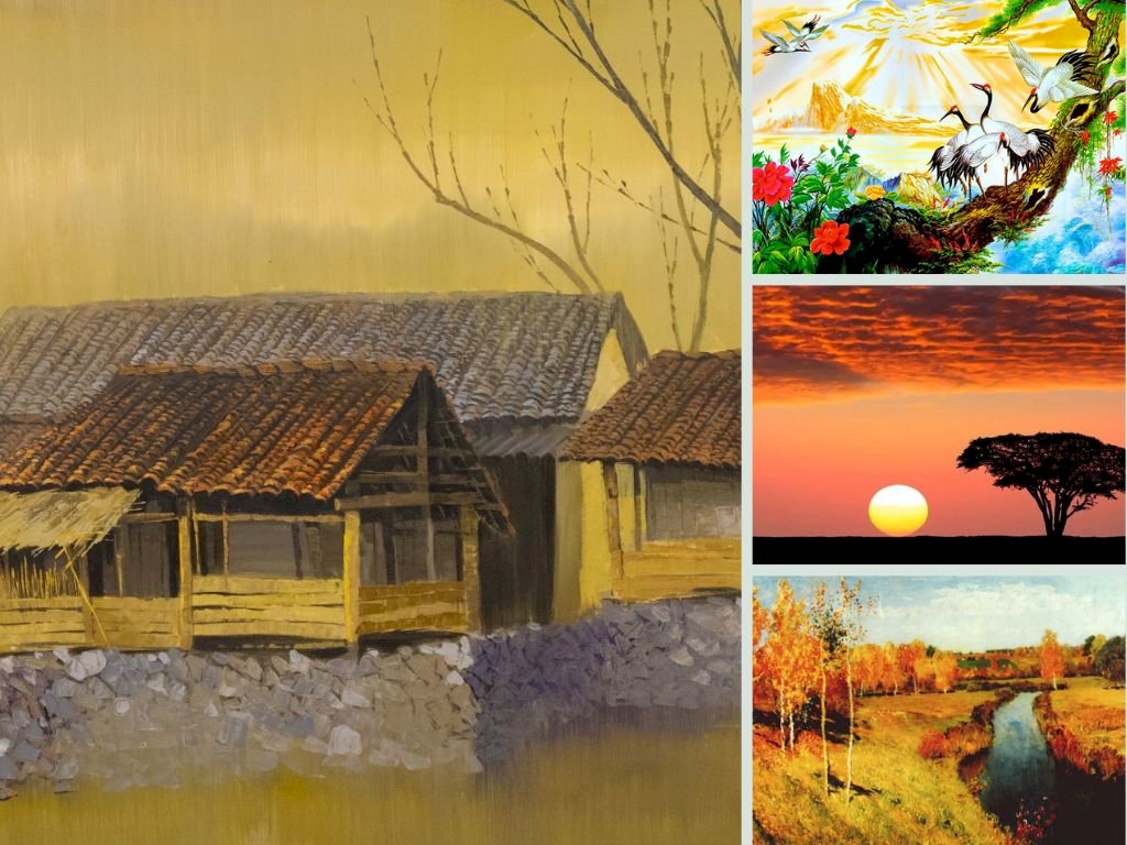101 mẫu tranh phong cảnh cho người tuổi giáp tý đẹp nhất, chất lượng cao, tải miễn phí