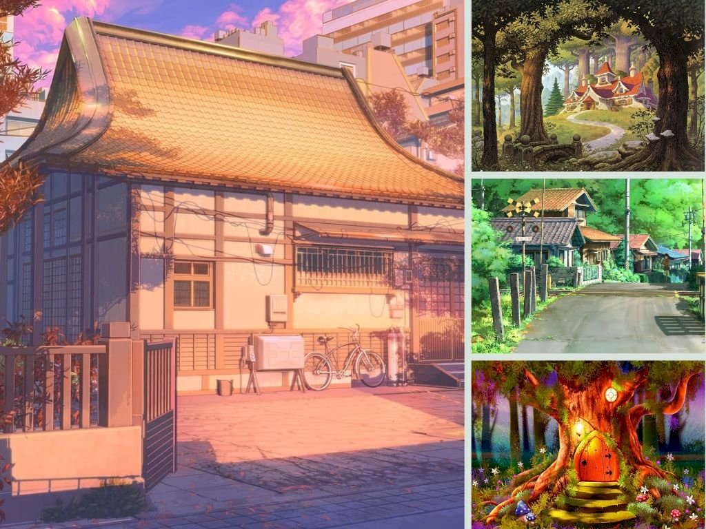 101 mẫu tranh phong cảnh nhà đẹp nhất, chất lượng cao, tải miễn phí