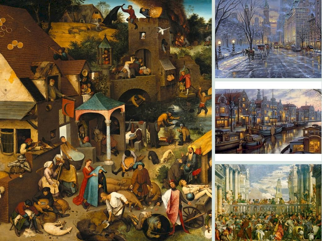 101 mẫu tranh phong cảnh thời phục hưng đẹp nhất, chất lượng cao, tải miễn phí