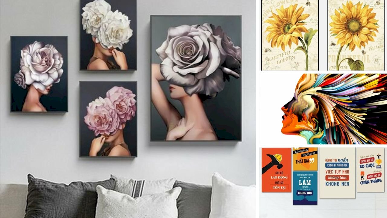 Các mẫu tranh canvas đẹp, chất lượng cao, tải miễn phí