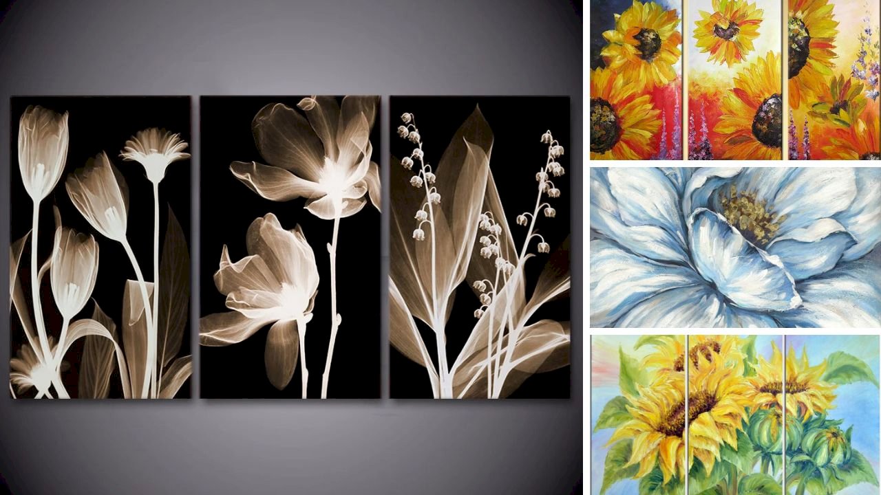 Tranh canvas hoa - InKyThuatSo