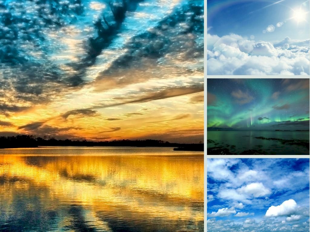 101 mẫu tranh dán tường 3D bầu trời đẹp nhất, chất lượng cao, tải miễn phí