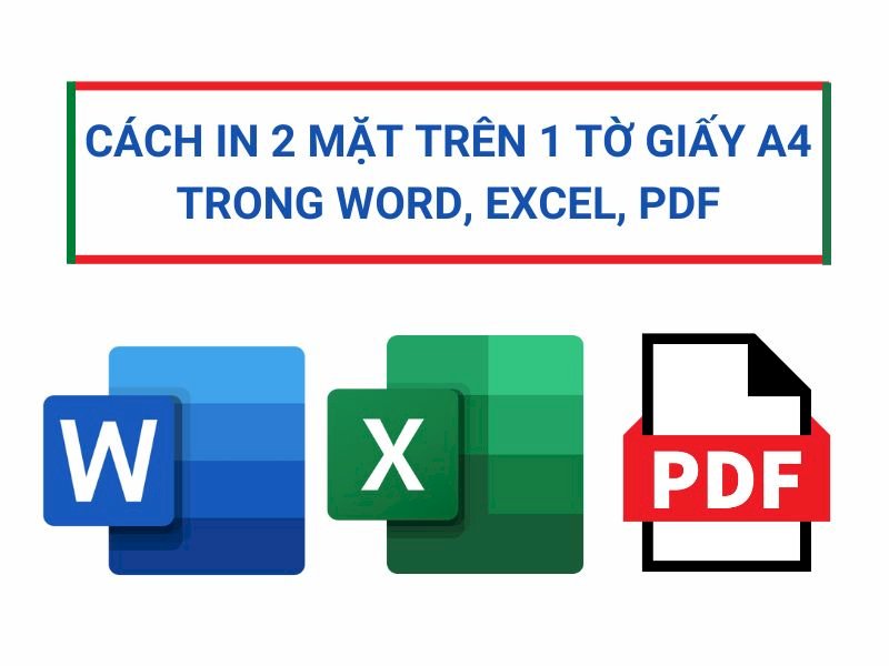 Máy in nên cấu hình như thế nào để in được 2 mặt giấy A4?
