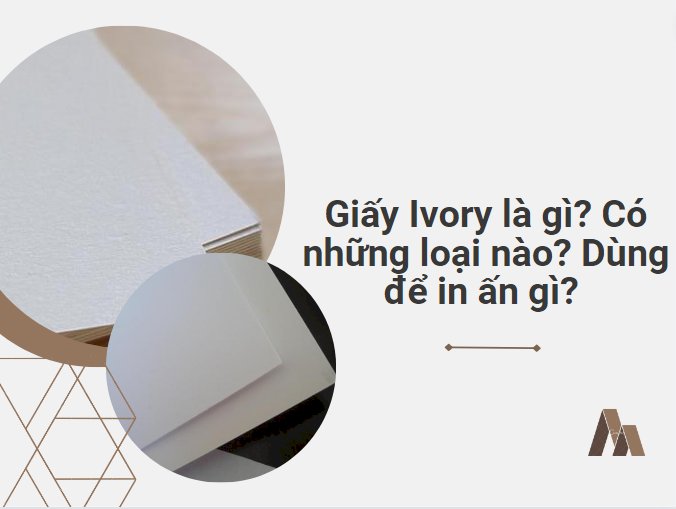 Giấy Ivory là gì? Có những loại nào? Dùng để in ấn gì?