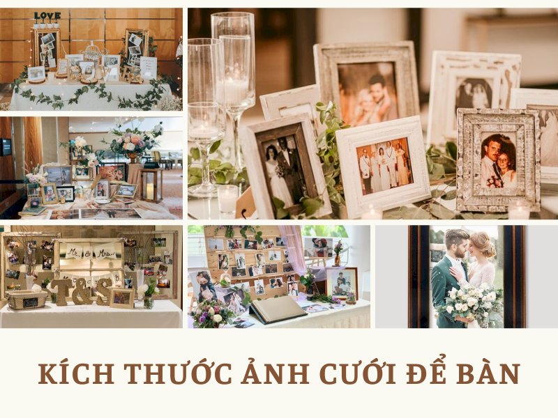 Việc chọn kích thước ảnh cưới để bàn là rất quan trọng để có được sự đẹp mắt nhất. Với sự đa dạng kích thước của chúng tôi, bạn có thể tìm được kích thước tối ưu cho không gian của bạn. Hãy tận hưởng những hình ảnh đáng nhớ và giữ mãi cảm xúc đó với các kích thước ảnh cưới để bàn sang trọng và độc đáo!