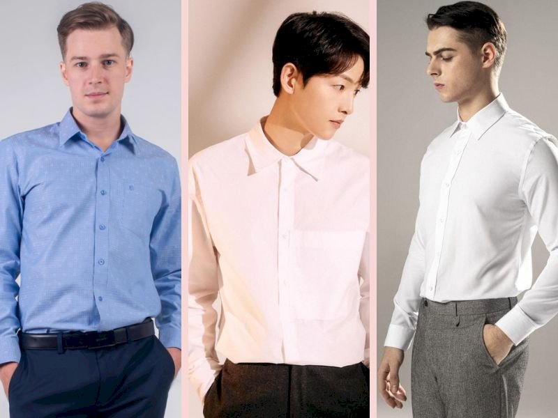 Kích thước áo sơ mi nam, size áo sơ mi nam chuẩn