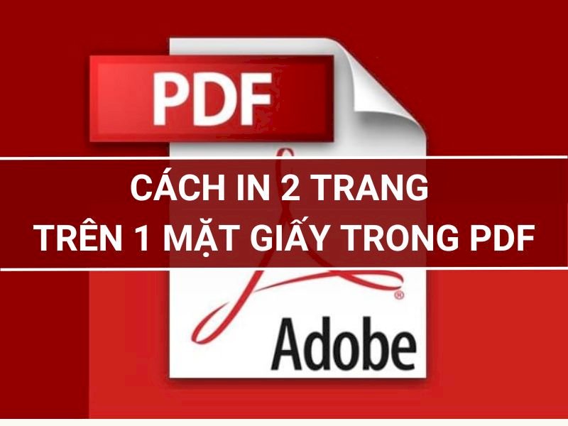 Có những phần mềm nào hỗ trợ in 2 trang 1 mặt PDF?
