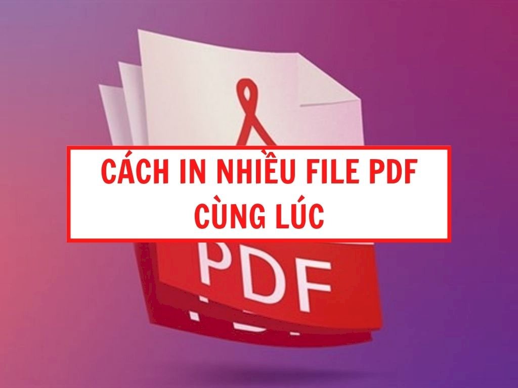 Cách chọn các trang cần in trong nhiều file PDF cùng lúc?
