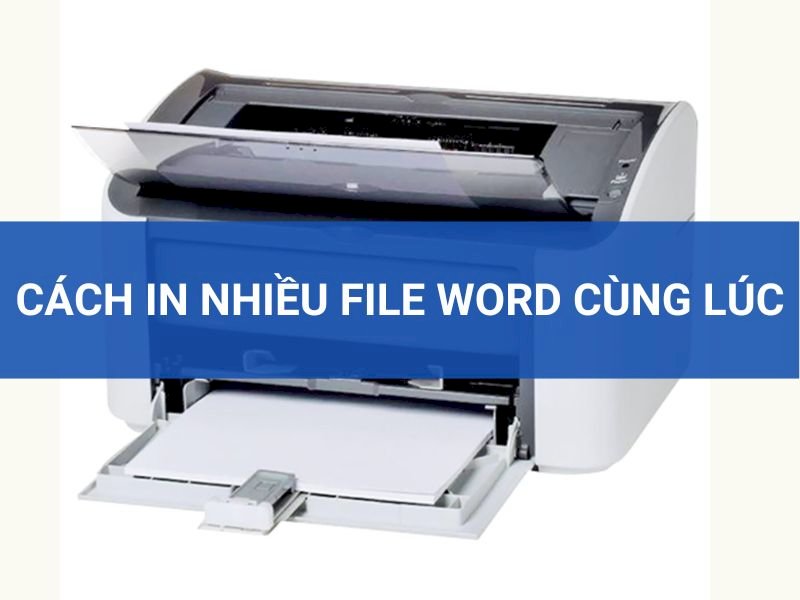 C ch in nhi u file word c ng l c n gi n chi ti t