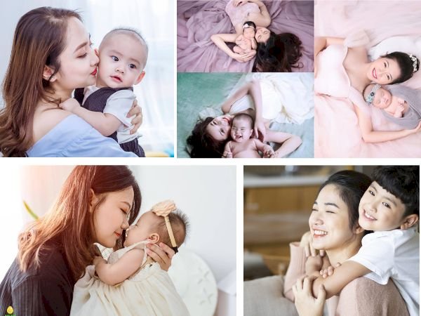 Top 101 cách tạo dáng chụp ảnh 2 mẹ con đẹp