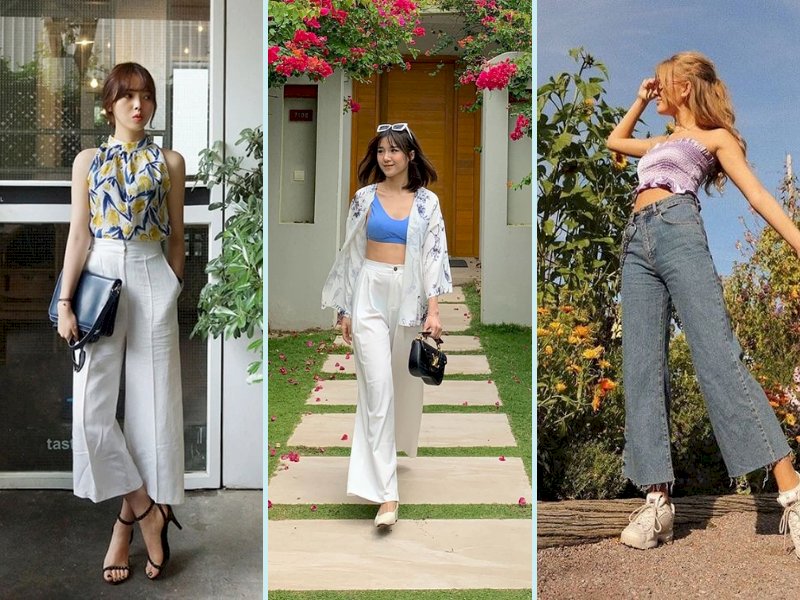 101 cách tạo dáng chụp ảnh với quần ống rộng đẹp nhất