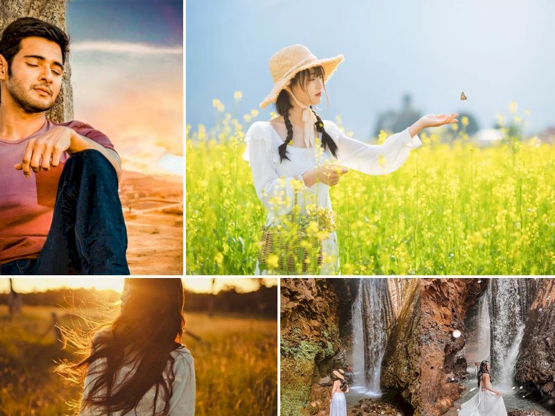 101 cách tạo dáng chụp ảnh với thiên nhiên đẹp nhất