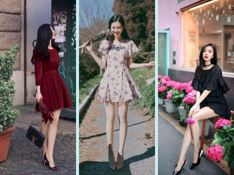 101 cách tạo dáng với váy ngắn đẹp, thu hút