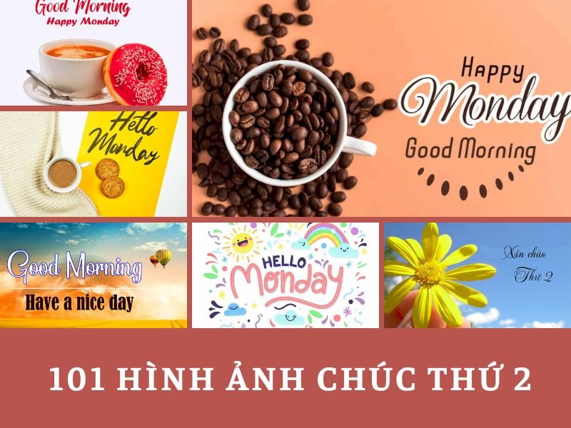 101 mẫu hình ảnh chúc thứ 2 đẹp nhất, chất lượng cao, tải miễn phí