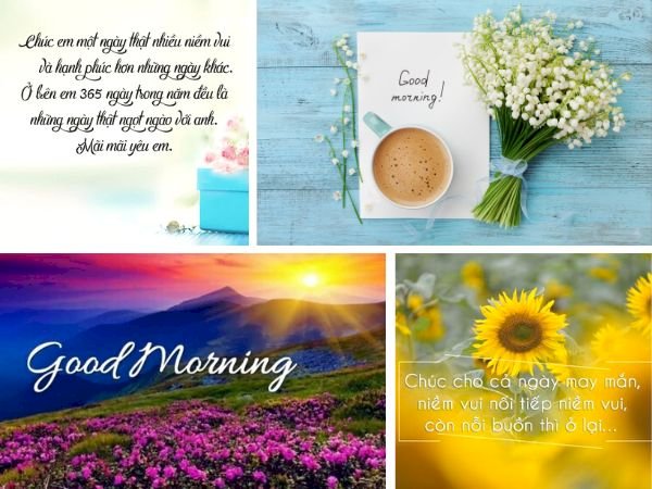 101 hình ảnh chúc vợ yêu ngày mới đẹp, ý nghĩa tải miễn phí