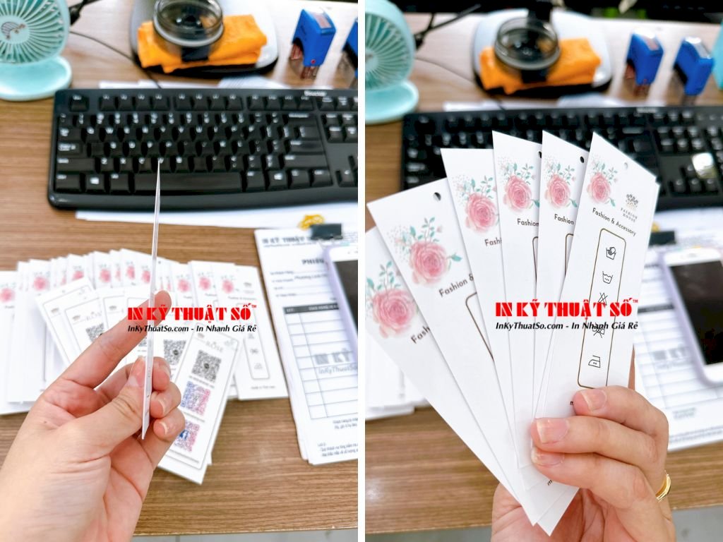 In mác quần áo, in tag treo, thẻ bài chất lượng cao giá rẻ tại TPHCM