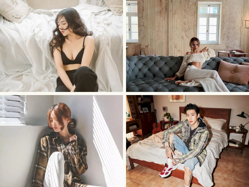 101 cách tạo dáng chụp ảnh trong phòng đẹp, ấn tượng