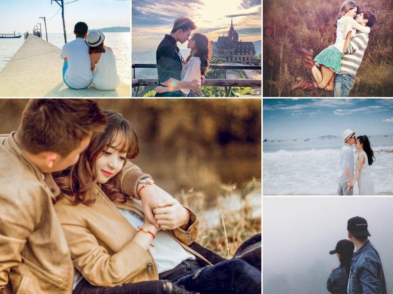 101 cách tạo dáng chụp ảnh với người yêu cực lãng mạn