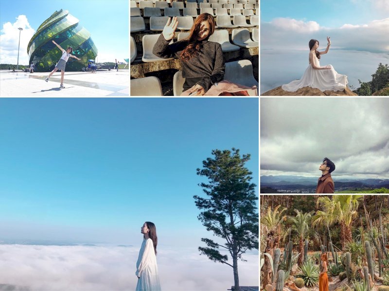 101 cách tạo dáng chụp hình đẹp ở Đà Lạt