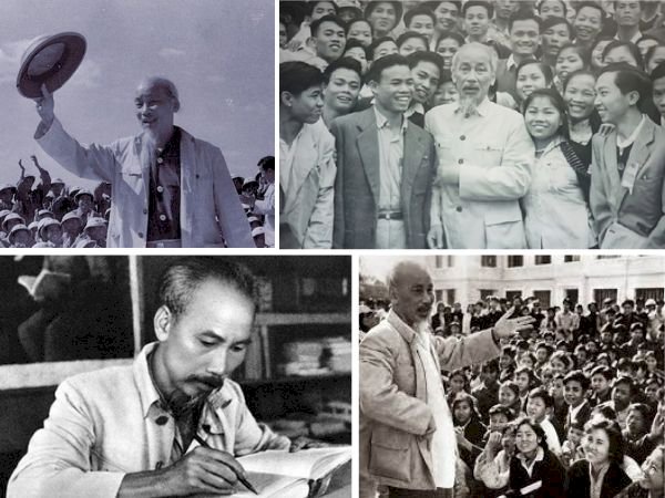 101 ảnh bác Hồ đen trắng đẹp, chất lượng cao, tải miễn phí