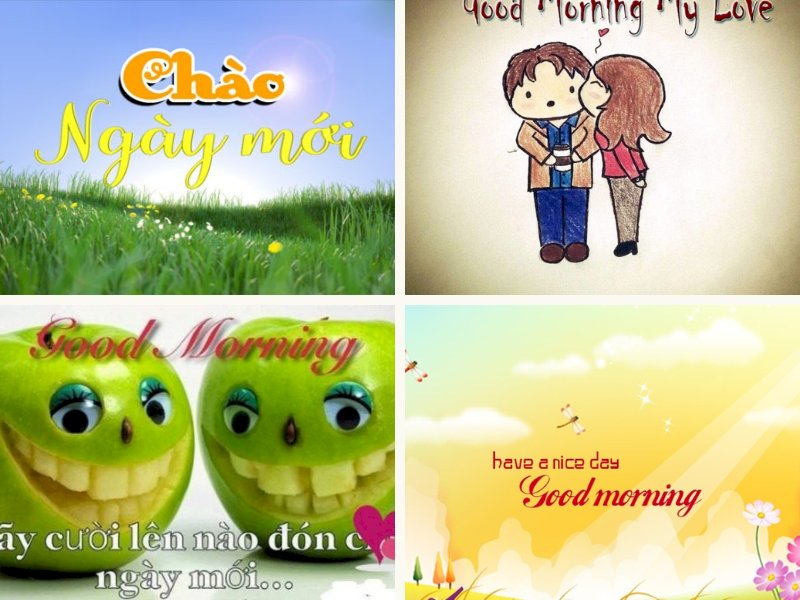 101 ảnh chào ngày mới dễ thương, chất lượng cao, tải miễn phí