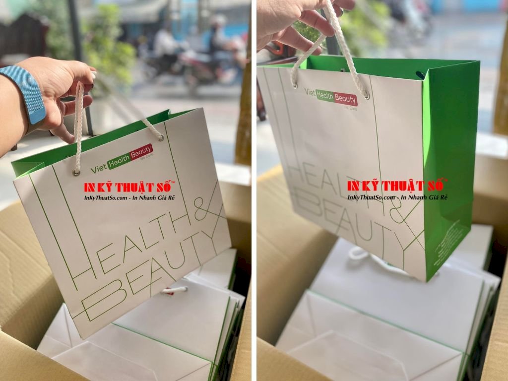 In túi giấy số lượng ít TPHCM