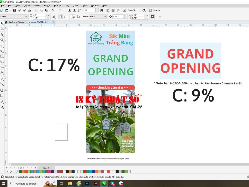 Cảnh báo màu sắc in ấn: Màu màn hình không đúng với màu in