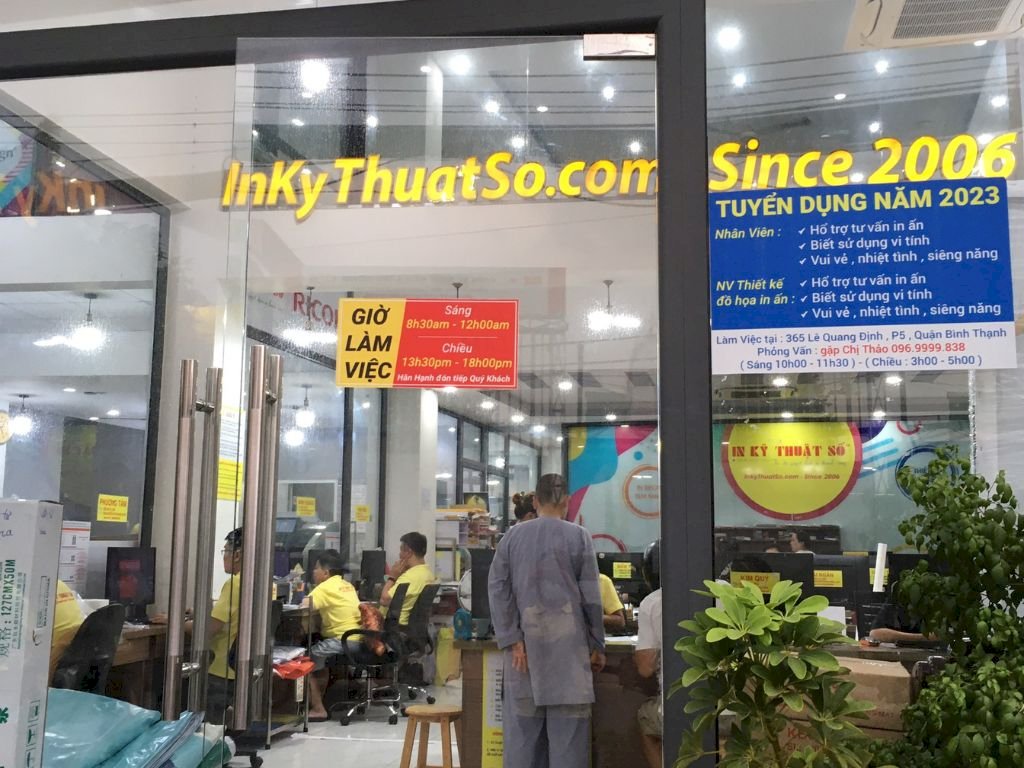 Công ty In Kỹ Thuật Số Since 2006