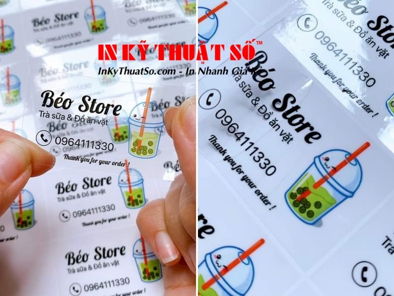 In decal trong suốt tem nhãn ăn vặt, trà sữa - INKTS279