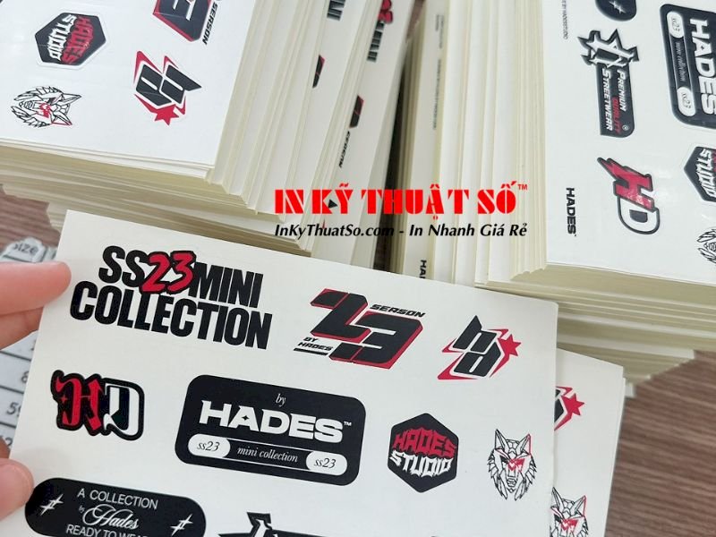 In Decal giấy giá rẻ TPHCM - In tem, nhãn mác các loại