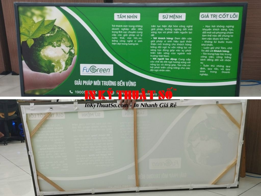 Tìm hiểu về chất liệu in tranh canvas