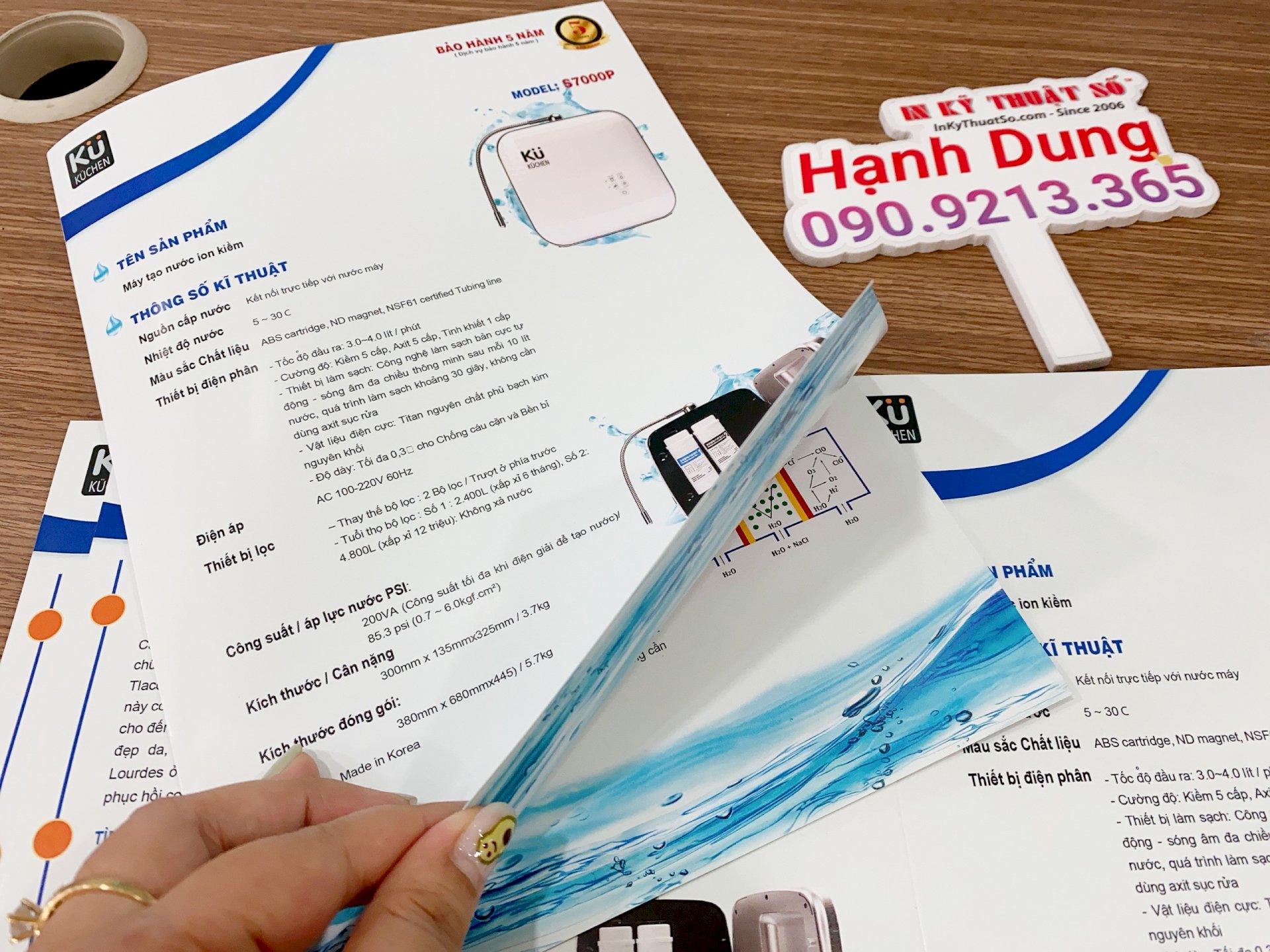 In tờ rơi kỹ thuật số, in tờ rơi lấy liền - INKTS633