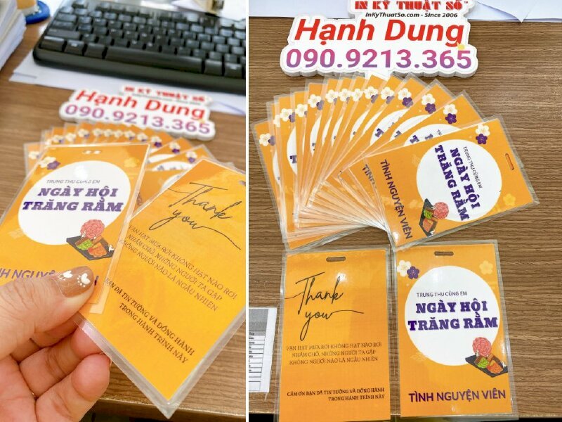 In ấn phục vụ sự kiện tình nguyện