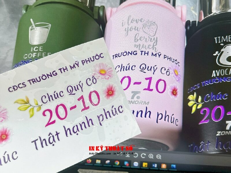 Đặt ly giữ nhiệt in theo yêu cầu TPHCM