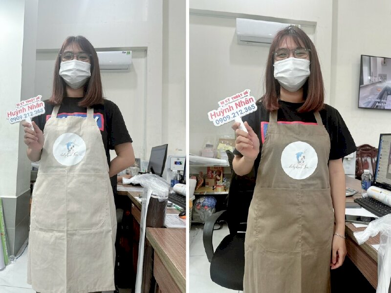 In tạp dề theo yêu cầu TPHCM