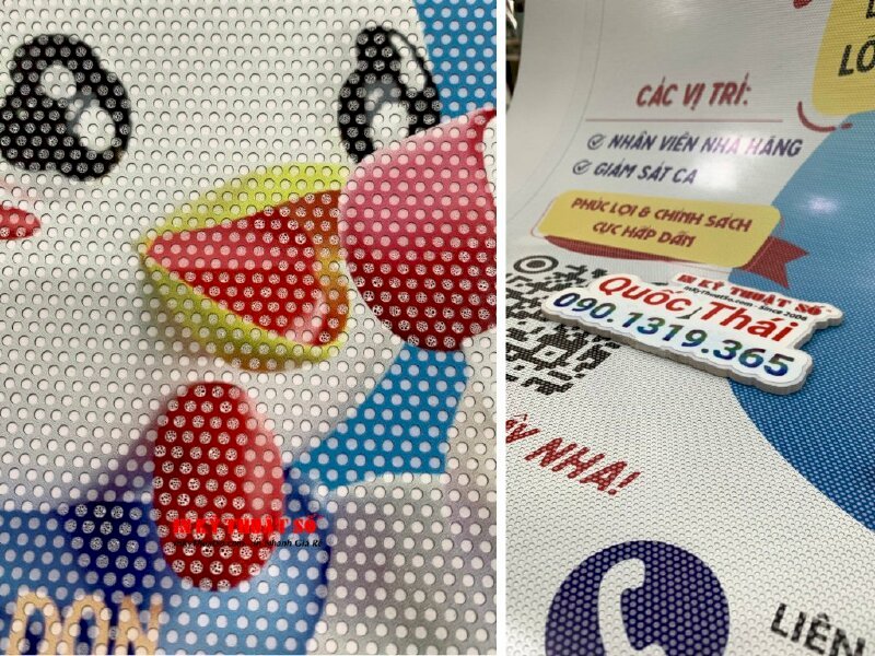 In decal lưới giá rẻ tại HCM