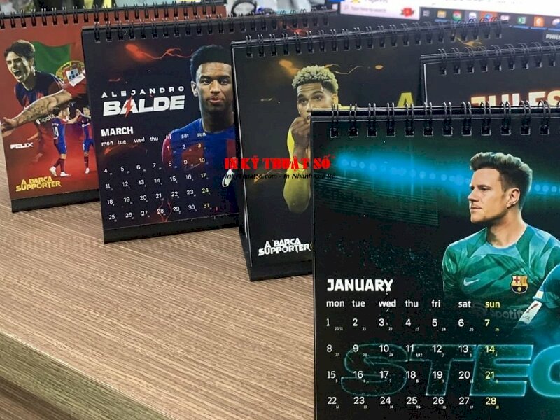 In lịch độc quyền số lượng ít TPHCM