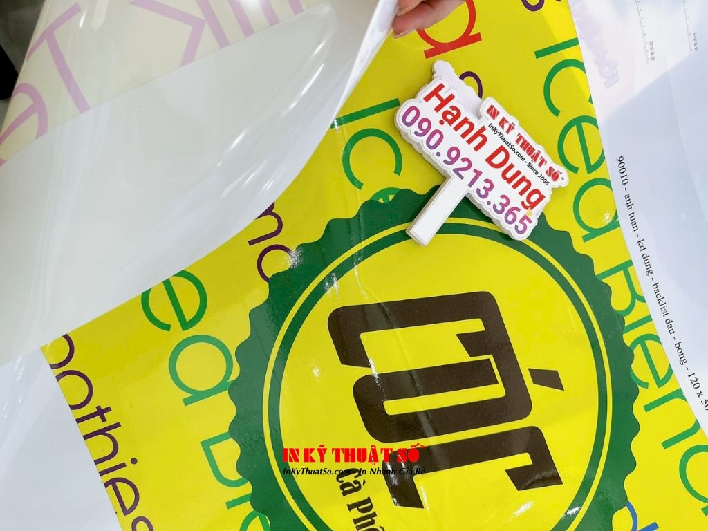 In backlit hộp đèn giá rẻ TPHCM