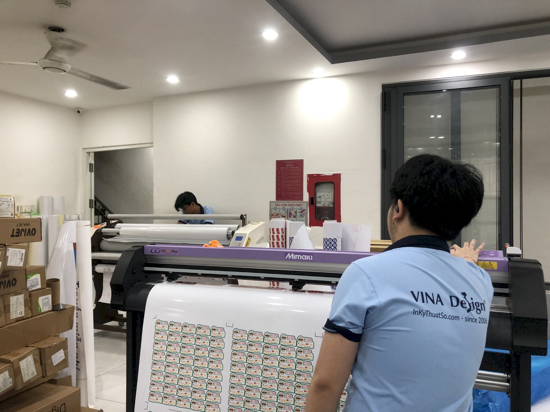 Công nghệ in tem decal