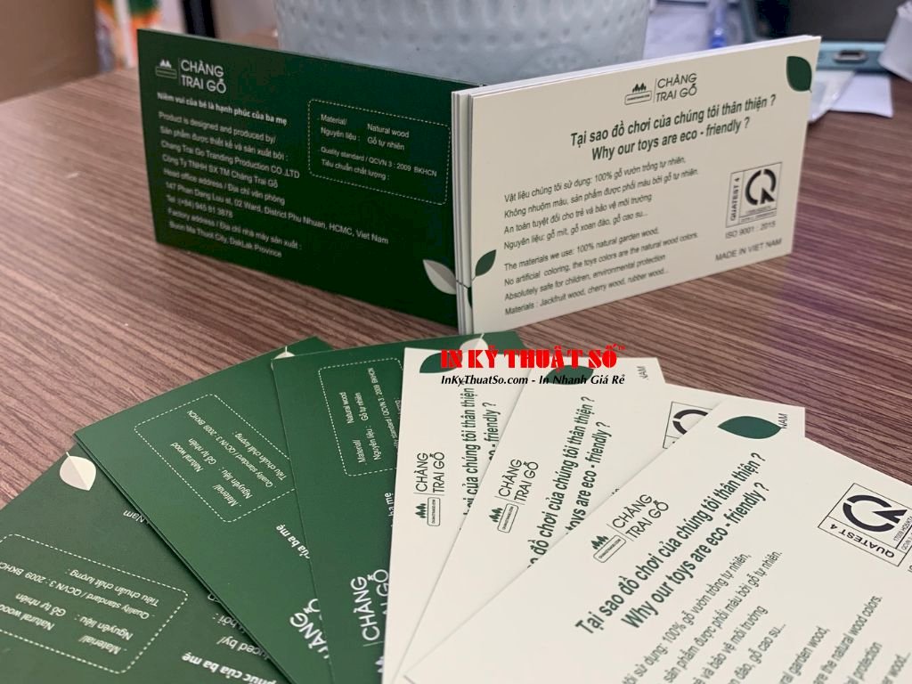 In name card giá rẻ số lượng lớn bằng công nghệ in Offset