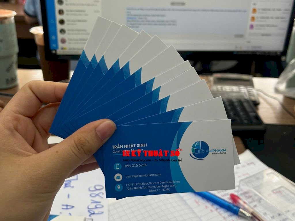In nhanh giá rẻ - In gấp name card, tờ rơi, catalogue