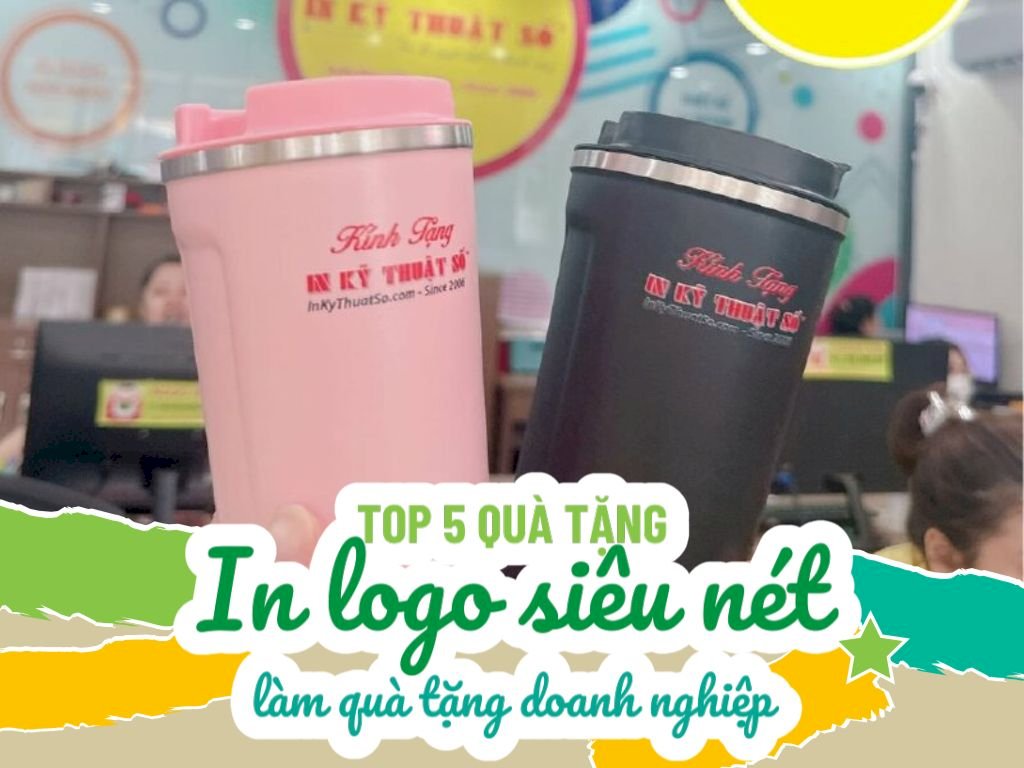 Top 5 quà tặng doanh nghiệp in logo theo yêu cầu gợi ý từ xưởng in logo quà tặng TPHCM